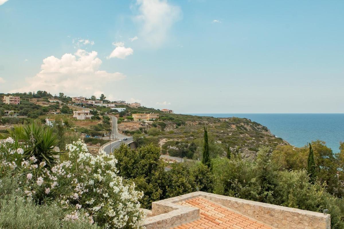 Karena Seaview Villa Gerani Chanion Екстериор снимка