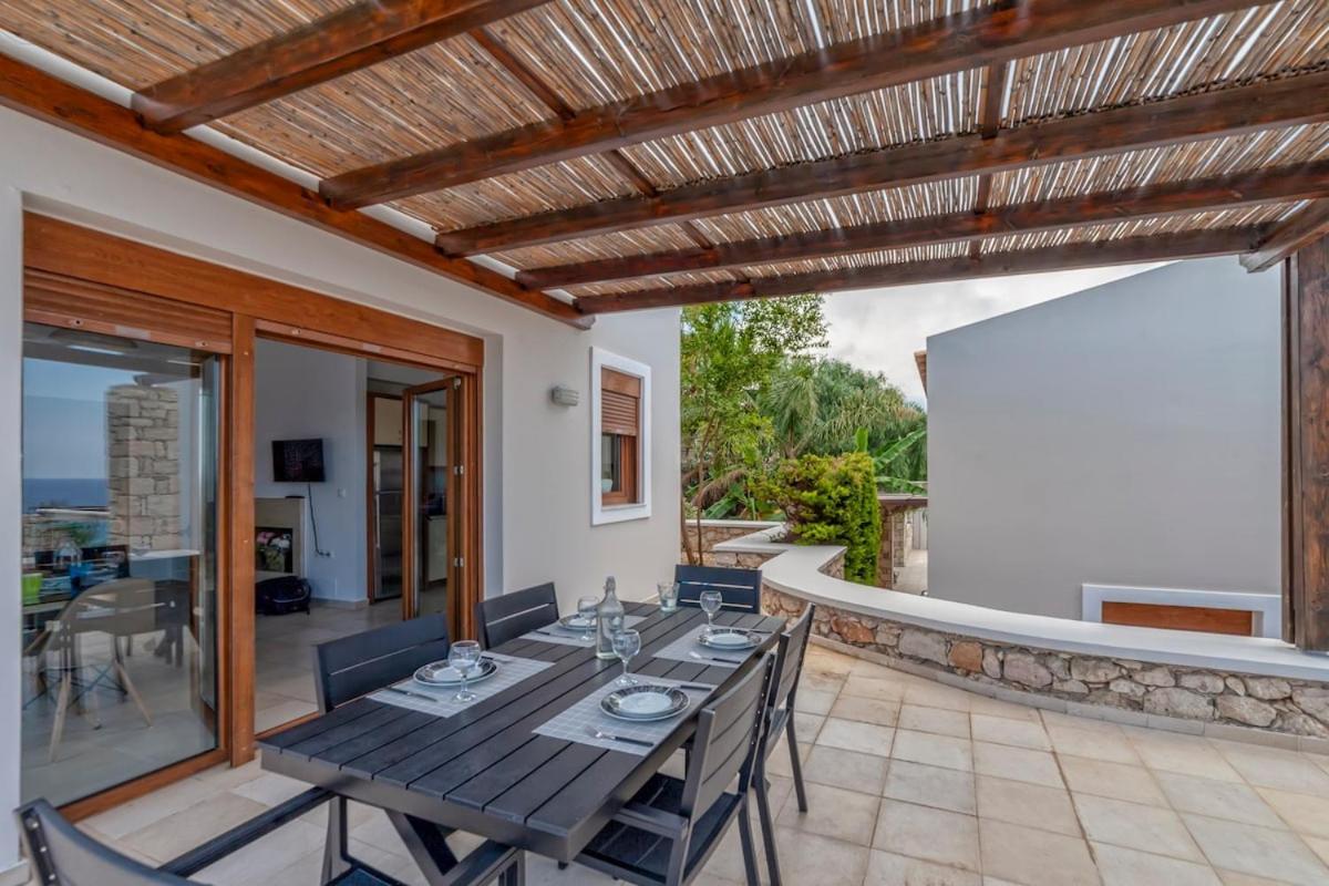 Karena Seaview Villa Gerani Chanion Екстериор снимка